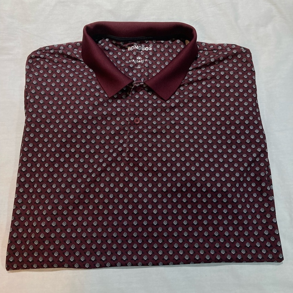 Bonobos Golf Polo Shirt, Men’s size 2X